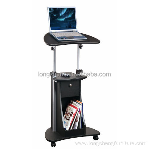 Height Adjustable Portable Wooden Laptop Stand